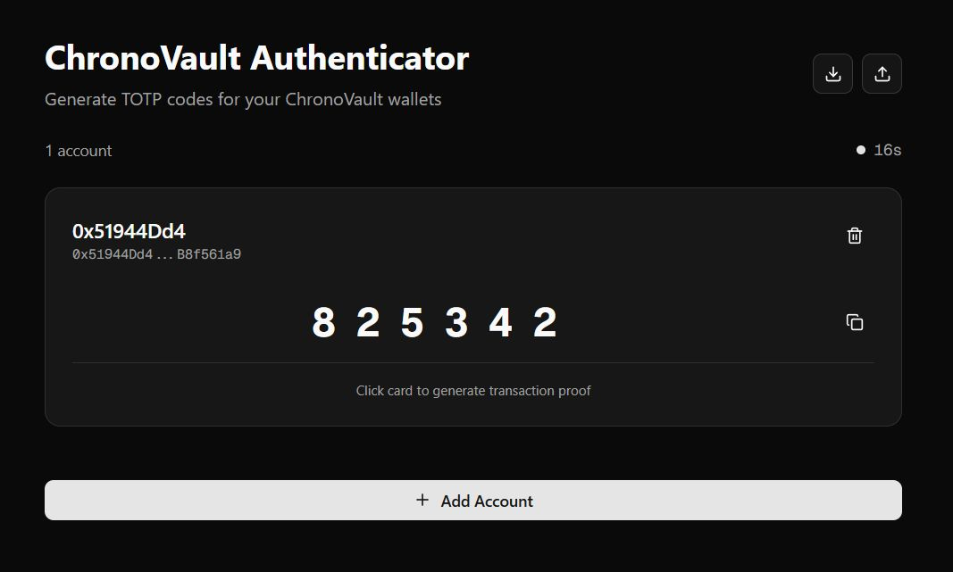 ChronoVault Screenshot 4