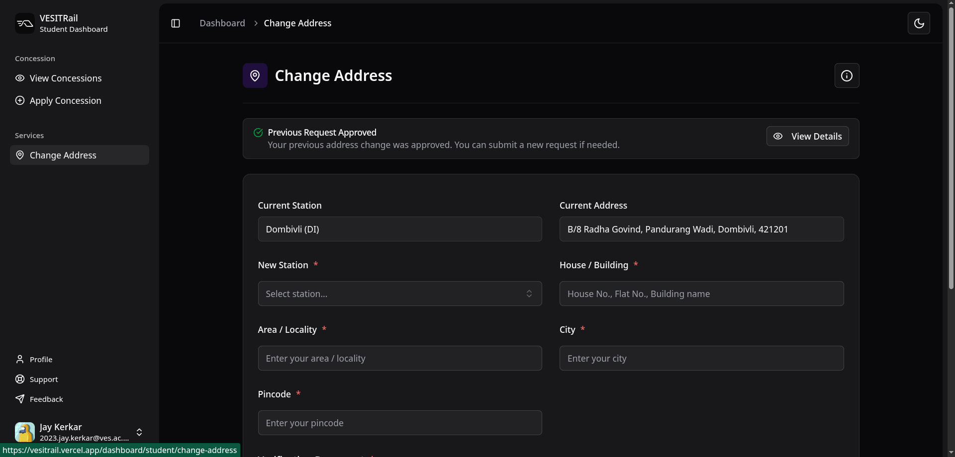 VESITRail Screenshot 4